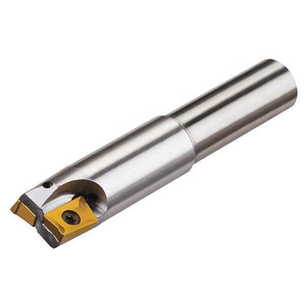 Micro 100 Indexable Square Shoulder End Mill, Coolant-Thru Milling Series, 5/8" Max Cut Dia - 30-1816