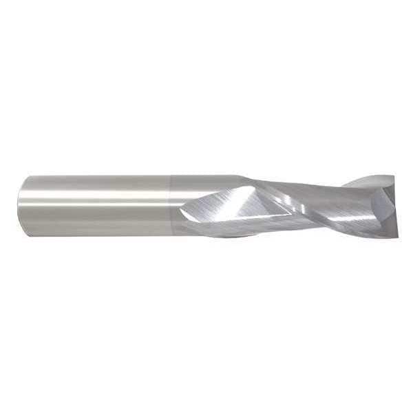 Zoro Select End Mill, 1/2 in.2 Flutes, TiCN - 204-001202