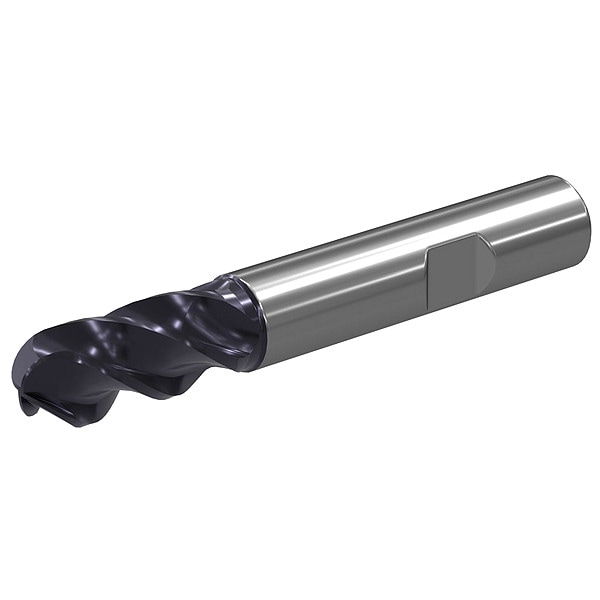 Widia End Mill, Carbide, 92.00 mm L - W4NBM16008RBW WU20PE