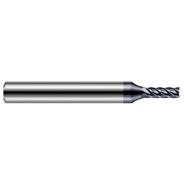 Harvey Tool End Mill for Hardened Steels - Square, 0.0600", Shank Dia.: 1/4" - 915960-C6