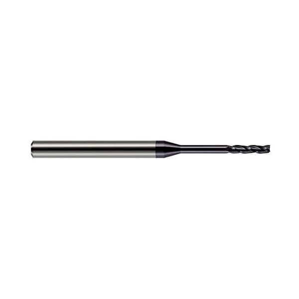 Harvey Tool 0.1406 in. 9/64 Cutter dia. x 3/4 x 1.4500 in. Reach Carbide Square End Mill, 3 Flutes - 956409-C3