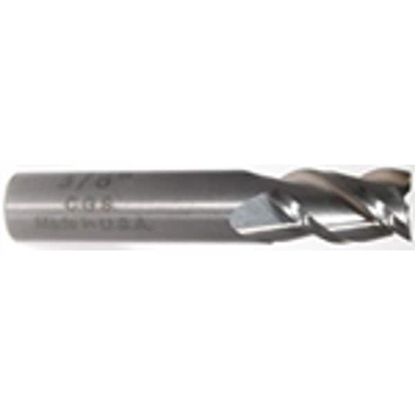 Cgs Tool 3Fl 45 Deg Stub End Mill 5/8"Dia 3/4"Loc 3"Oal W/Altin Coating - 230-6250-ALTIN