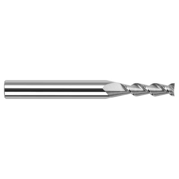 Harvey Tool High Helix End Mill for Aluminum Alloys - Square, 0.0400" - 932040