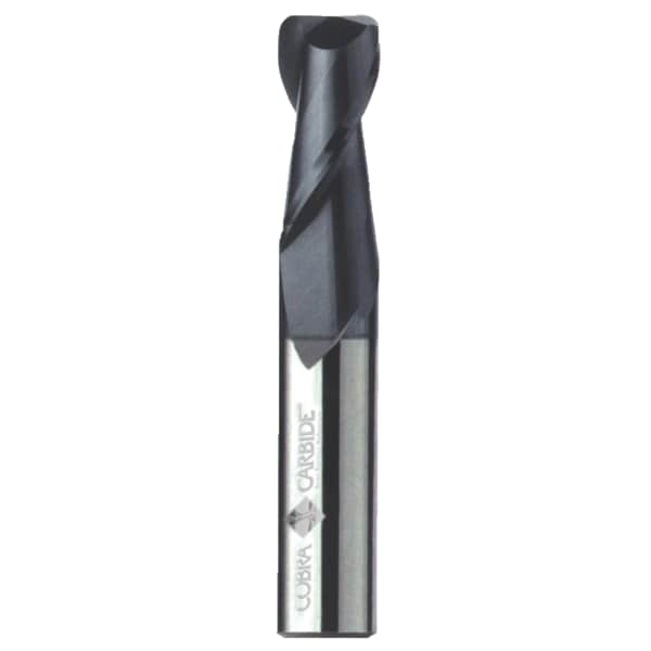 Cobra Carbide Endmill, Metric Endmills AlTiN Coated, 3, End Mill Style: Square - 23930