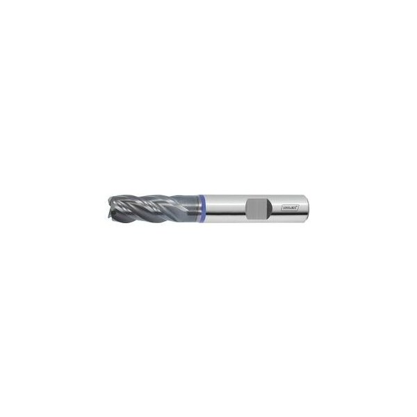 Holex Pro INOX Solid Carbide End Mill for Stainless Steels, AlCrN Coated, 6 mm - 203015 6