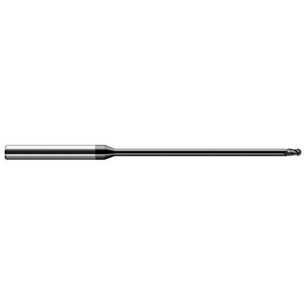 Harvey Tool Miniature End Mill - Ball - Long Reach, Stub Flute - 40120-C4
