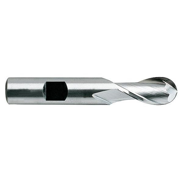Yg-1 Tool Cobalt End Mill, Ball, 1-3/8, 2-1/2 Cut L - 41453