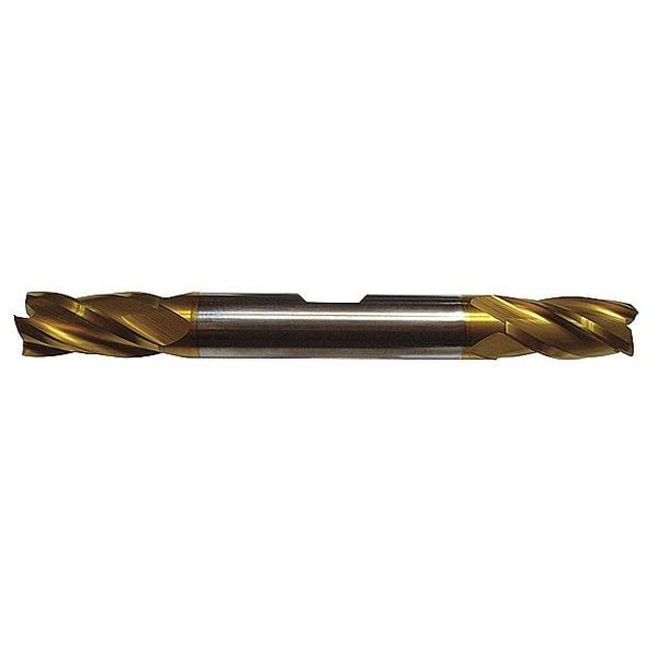 Yg-1 Tool Carbide End Mill, Sq, 1/4, 5/8 Cut L - 13574TN