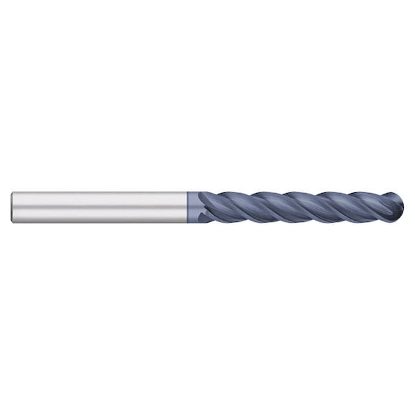 Kodiak Cutting Tools 5/8 VI Pro 4 Flute Carbide Endmill Extra Long Ball ALCRO-MAX Coated - 5555798