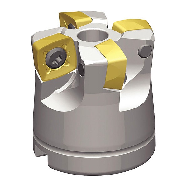Widia Indexable Face Mill, VXF Series, High Speed Steel, 0.0984 in Depth of Cut - VXF200Z05S075XD12