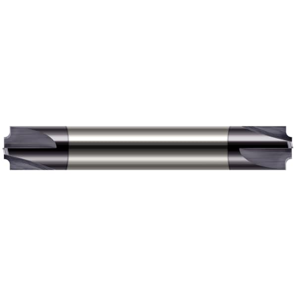Harvey Tool Corner Rounding End Mill - 4 Flute - Flared, 0.0310", Shank Dia.: 3/16" - 68031-C3