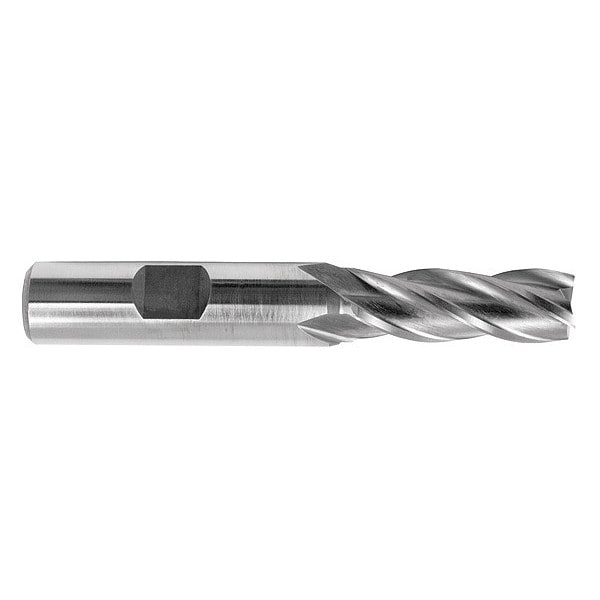 Melin Tool Co Gnrl Purpose End Mill, Sqr, HSS, 13mmx1-3/8, Shank Dia.: 1/2" - CCP-16M13