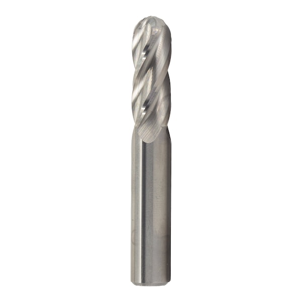 Drill America 1/8" Carbide 4 Flute Single End End Mill - MMO1/8-4FSE