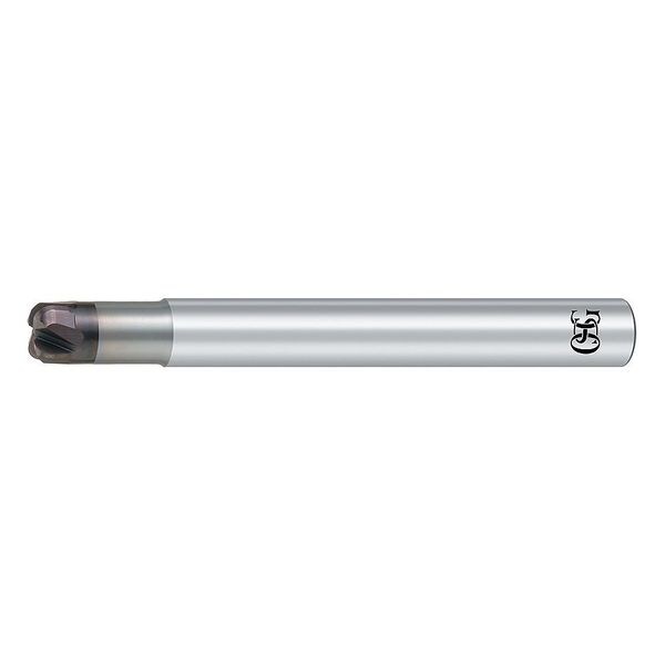 Osg End Mill, Corner R., 1/2in D, 5in OAL, 4FL - 44700611