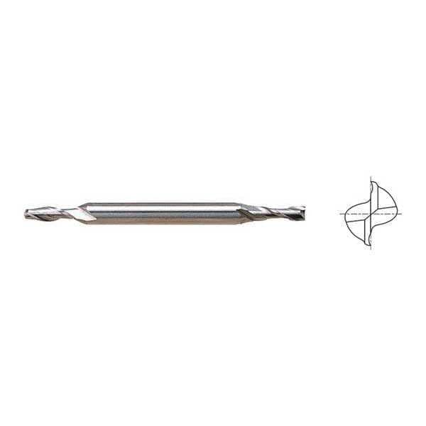 Yg-1 Tool Cobalt End Mill, Double, 3/32inDia, No-Cntr - 50260CN