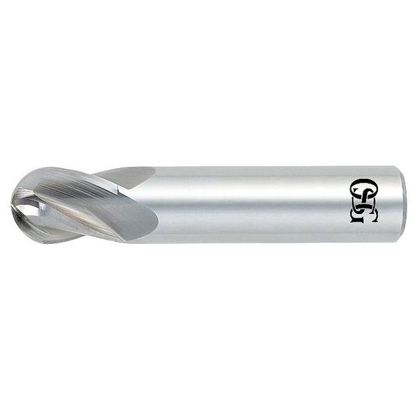 Osg End Mill, Ball, 1/32in D, 1-1/2in OAL, 4FL - 414-0312-BN