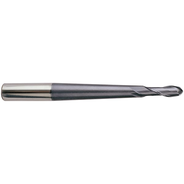 Yg-1 Tool 2 Flute Pencil Neck Ball Nose 30 Deg Helix X-Power Carbide - 93537
