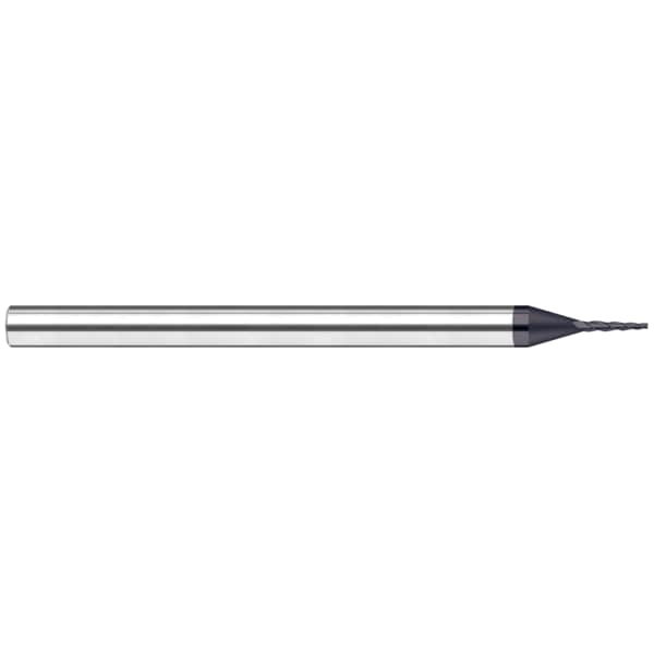 Harvey Tool Miniature End Mill - Tapered - Square, 0.0200", Number of Flutes: 3 - 988220-C6