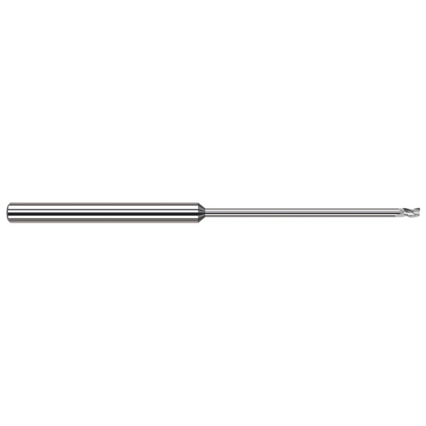 Harvey Tool Miniature End Mill - 3 Flute - Square, 0.1250" (1/8) - 969708