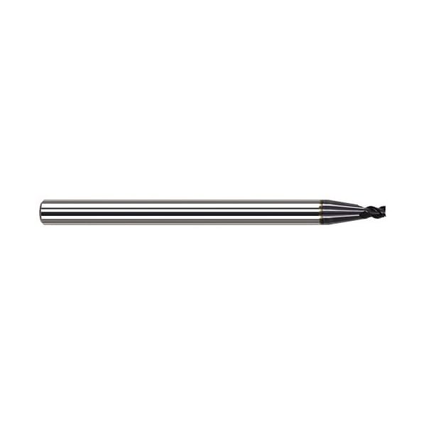 Harvey Tool 3/16 Cutter dia. x 0.285in. Carbide Square End Mill for Exotic Alloys, 5 Flutes, AlTiN Nano Coated - 747112-C6