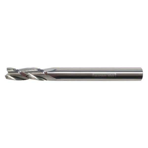Micro 100 Carb End Mill, 1/16 In, 3FL, CC, AlTiN Coat - GEC-062-3-010X