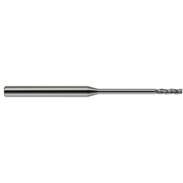 Harvey Tool Miniature End Mill - 4 Flute - Square 0.0470" (3/64) Cutter DIA x 0.2500" (1/4) Length of Cut - 776062