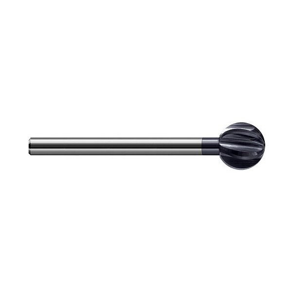 Harvey Tool 0.3125 in. 5/16 Cutter dia x 300° Carbide Reduce Shank Undercut End Mill, 6 Flutes, AlTiN Coated - 947420-C3