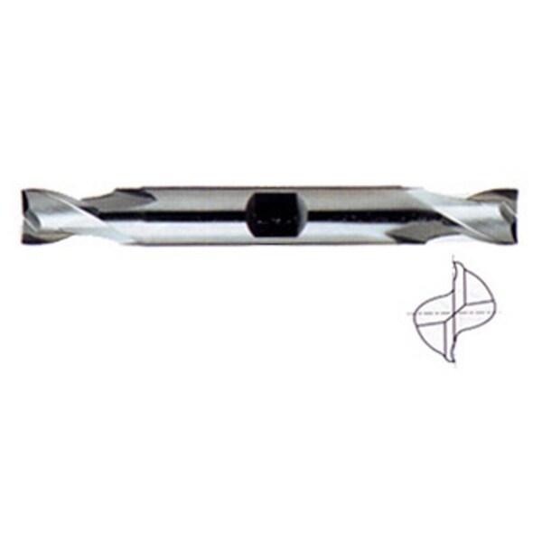 Yg-1 Tool End Mill, Flute TiN Square, 1/4x1/2x3-1/8 - 11047HN