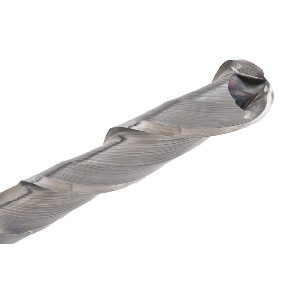 Cgs Tool 2 Flute Xl Length Ball End Mill 7/16"Dia 3"Loc 6"Oal - 822-4375