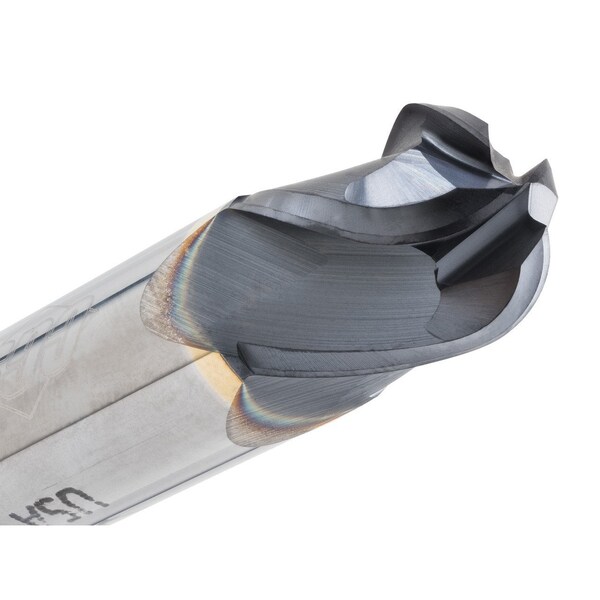 Cgs Tool 4 Flute Dem Ball End Stub Length 5/16"Dia 5/16"Shank1/2"Loc 2-1/2"Oal W/Altin Coating - 442-3125-ALTIN