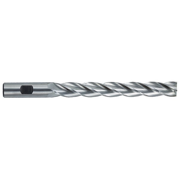 Melin Tool Co Hss General Purpose End Mill Sq 1"X8, Finish: Uncoated - CC-3232-EE