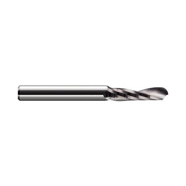 Harvey Tool 1/2 Cutter dia x 1.5000 in. 1-1/2 Length of Cut Carbide Ball End Mill for Plastic, 1 Flute - 869632