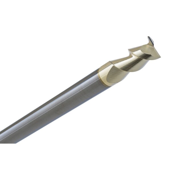 Cgs Tool Ferocious 2Fl 55 Deg 1/2" Dia 5/8" Loc 4" Oal W/Zrn Coating - 2536-S