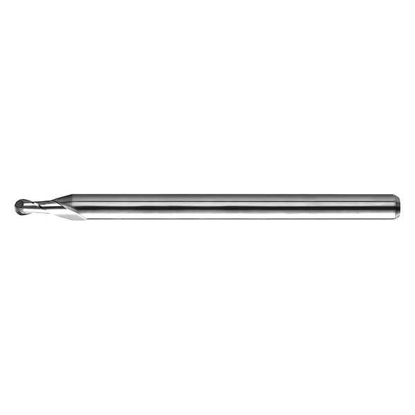 Kyocera Ball End Mill, Carbide, 0.0080"Milling dia - 00672
