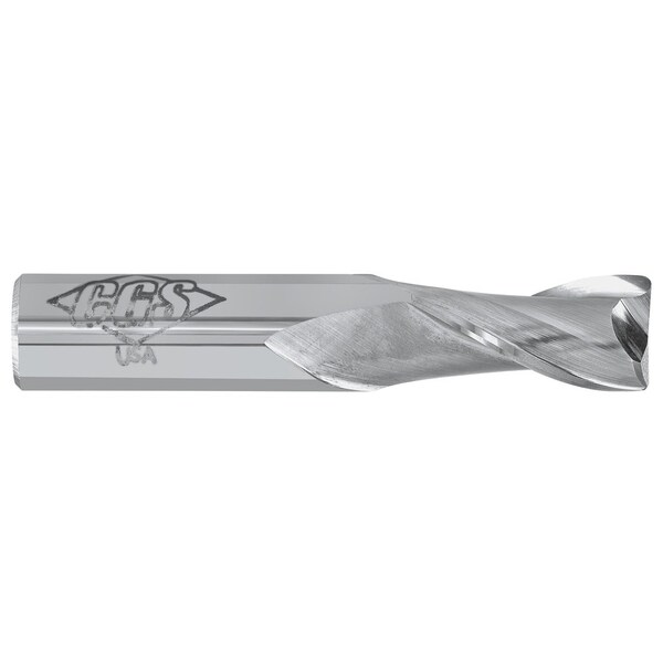 Cgs Tool 2Fl Std Cr End Mill 3/4" Dia 1-1/2" Loc 4" Oal W/.060 Rad - CR123-7500.060