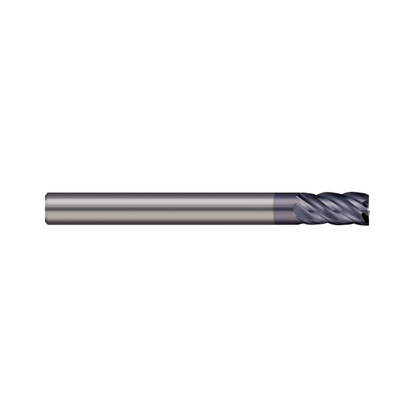 Micro 100 End Mill, 5 Flute, Square, 0.5000" (1/2) Cutter dia, Finish: NACRO - VHM-5125-5K
