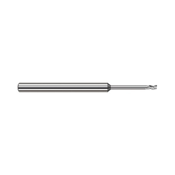 Harvey Tool 0.0620 in. 1/16 Cutter dia. x 3/32 x 0.6250 in. 5/8 Reach Carbide Square End Mill, 4 Flutes - 789162
