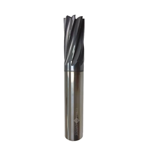Cobra Carbide Endmill, 6 Flute Coated, 1/2, Length of Cut: 1" - 29415