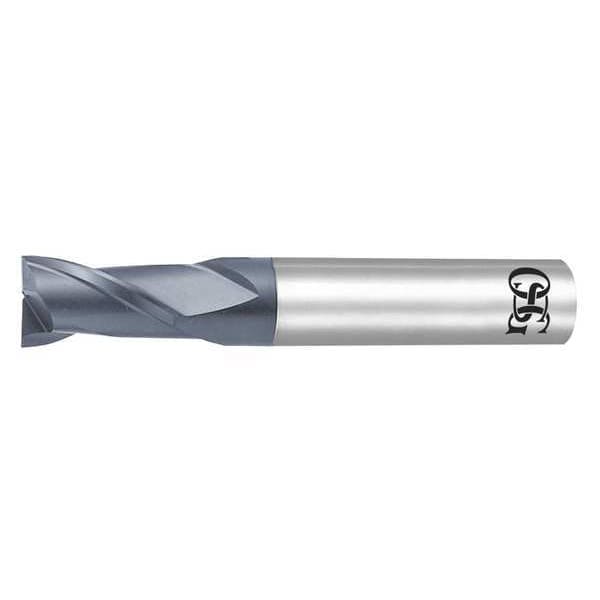 Osg Carbide End Mill, 3.40mm dia, 5.10mm Cut L - 3181834
