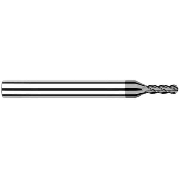 Harvey Tool End Mill - CVD Diamond - Ball, 0.0200", Shank Dia.: 1/8" - 940920