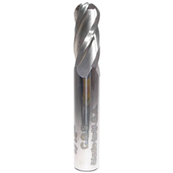 Cgs Tool 4Fl 30 Deg Ball End Mill 4Mmdia 14Mmloc 50Mmoal W/Altin Coating - M142-040-BN-ALTIN