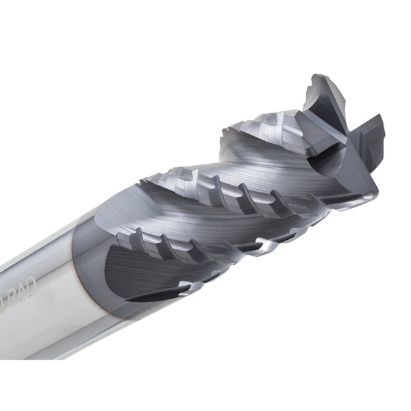 Cgs Tool The Beast Roughing End Mill 4Fl 1/4"Dia 3/4"Loc 2-1/2"Oal W/.020" Radius W/Altin - CR1006-ALTIN