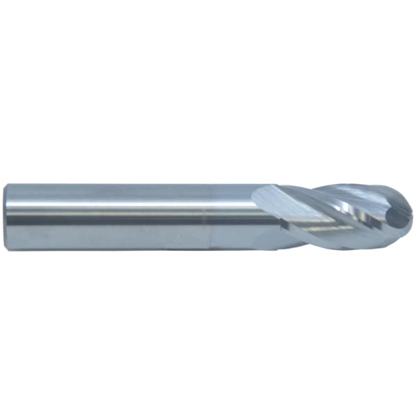 M.A. Ford Tuffcut Gp 4 Flute Ball Nose End Mill, 1/4 - 14025000C