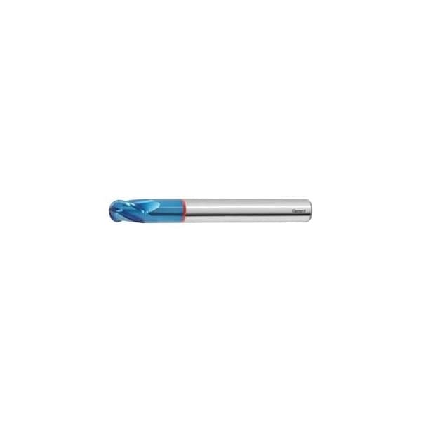 Garant Diabolo Solid Carbide Ball Nose End Mill, for Hard Steels, TiAlN Coated, 10 mm - 207476 10