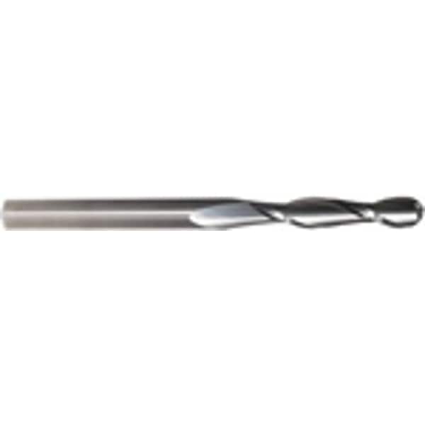 Cgs Tool 2 Flute Long Length Ball End Mill 1"Dia 2-1/4"Loc 5"Oal W/Altin - 722-1000- ALTIN