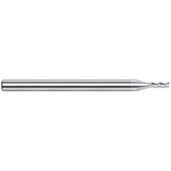 Harvey Tool End Mill for Aluminum Alloys - Corner Radius, 0.0600", Finish - Machining: ZrN - 61760-C8