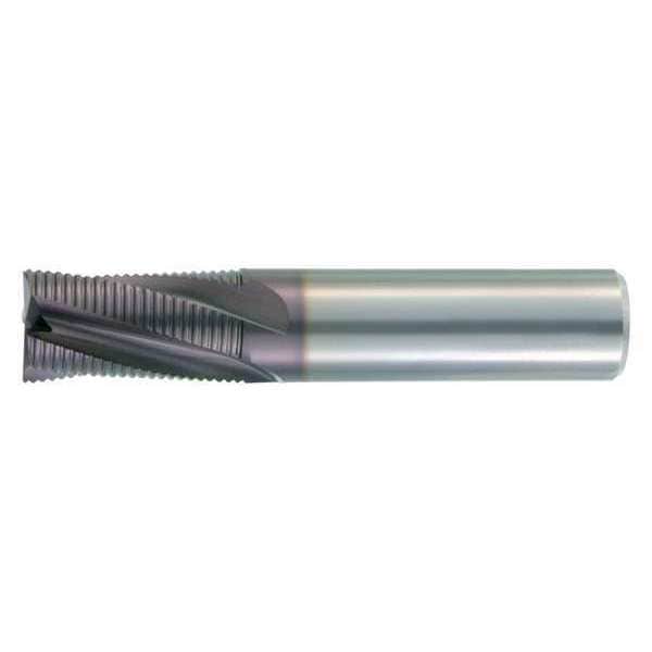 Widia End Mill, TiCN, 0.3750 in. Milling Dia. - TC4S1R10004