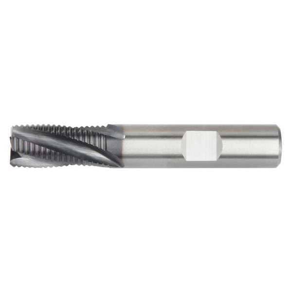 Widia End Mill, AlTiN, 0.7500 in Millng Dia, 4S0R - 4S0R19007NW