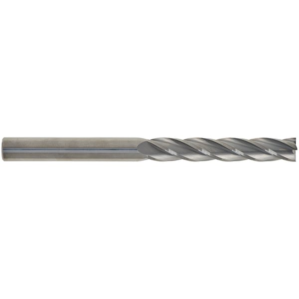 Cgs Tool 4 Flute Xl Length Sq End Mill 1/8"Dia 1"Loc 3"Oal - 840-1250