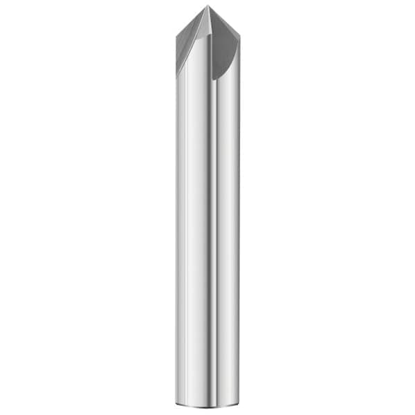 Fullerton Tool 60°, 90°, 120° End Style - 3730 Chamfer Mill GP End Mills, Straight, Chamfer, Standard, 1/4 - 36146